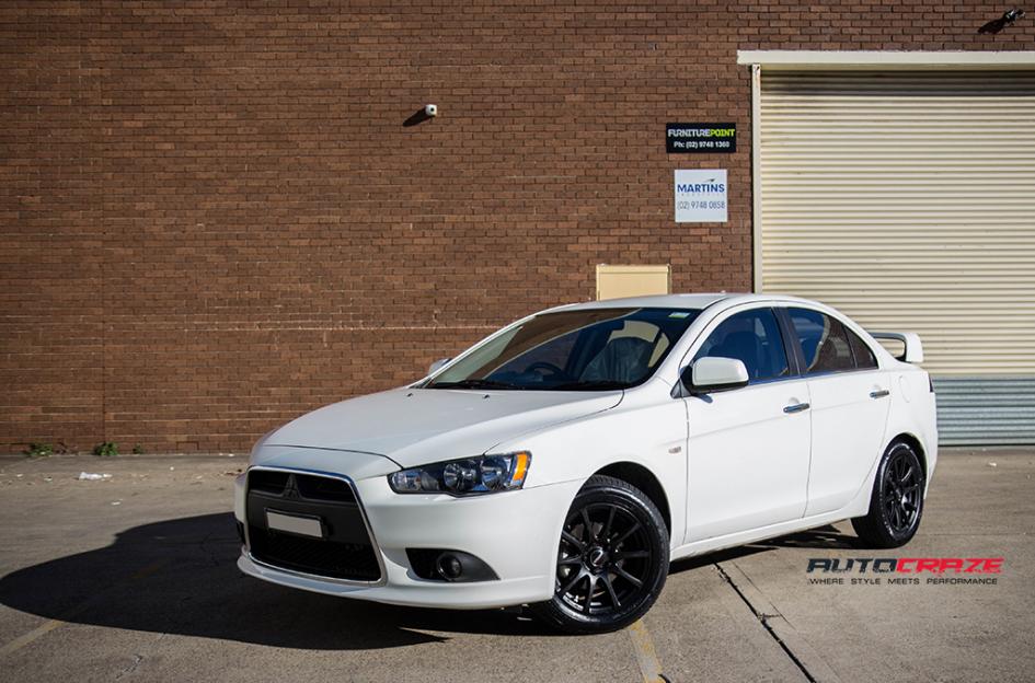 MITSUBISHI LANCER CARBINE SATIN BLACK